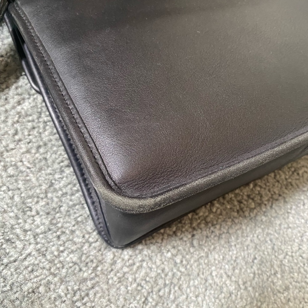 Vintage Coach Glove Leather Willis Bag Style ~ 9927 - Picture 11 of 16